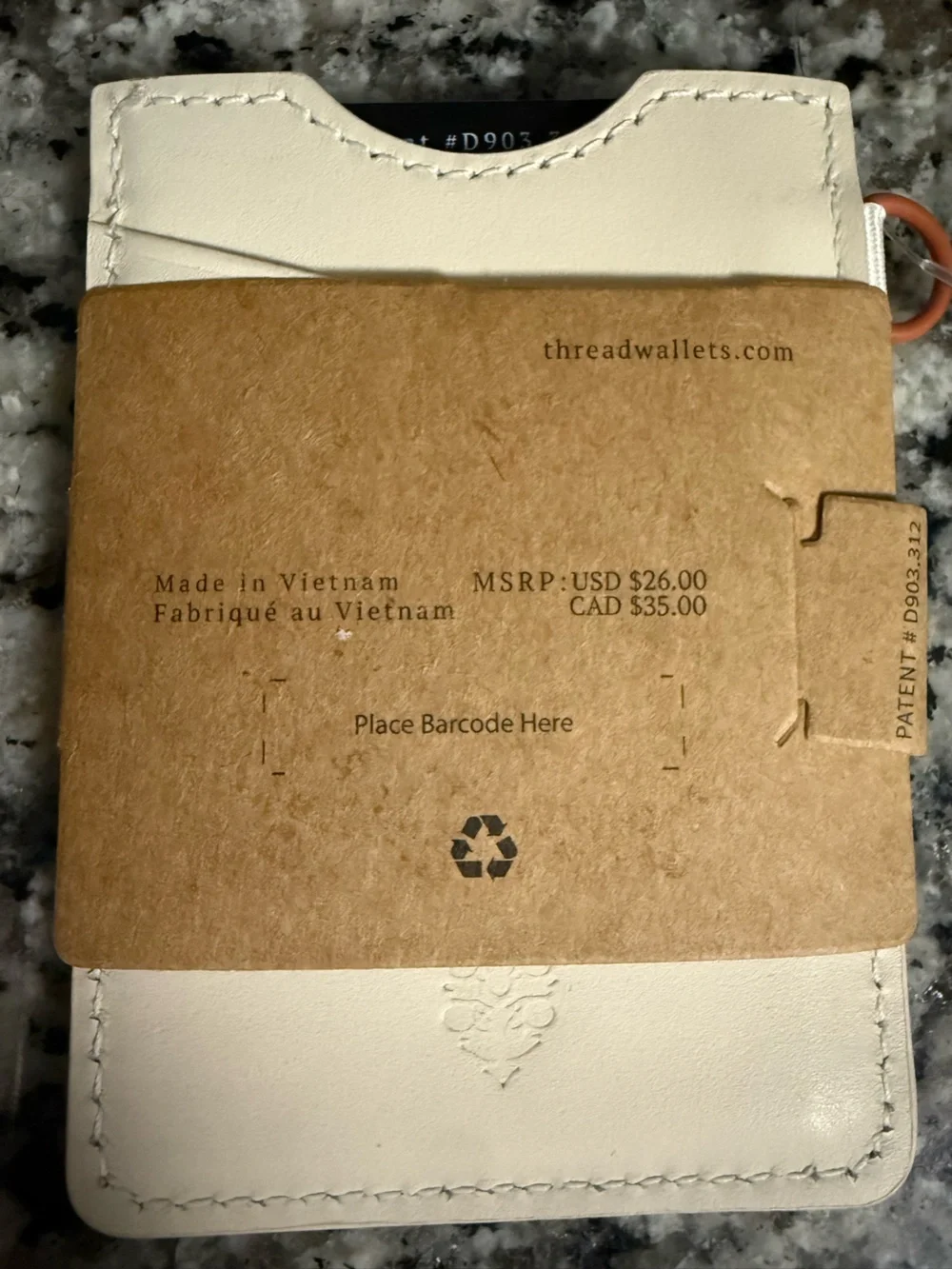 🆕 Free People Movement x Thread Vertical Buti Wallet Cream
